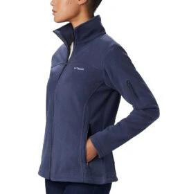 Columbia Fast Trek II Full Zip Fleece Jacket - Womens Nocturnal -Columbia Sale Store 1465351 591 3