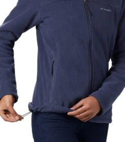 Columbia Fast Trek II Full Zip Fleece Jacket - Womens Nocturnal -Columbia Sale Store 1465351 591 4