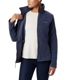 Columbia Fast Trek II Full Zip Fleece Jacket - Womens Nocturnal -Columbia Sale Store 1465351 591 5