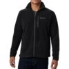 Columbia Fast Trek II Full Zip Fleece Jacket - Mens Black