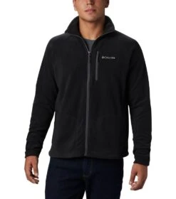 Columbia Fast Trek II Full Zip Fleece Jacket - Mens Black
