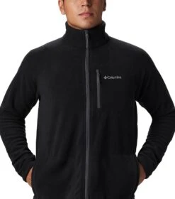 Columbia Fast Trek II Full Zip Fleece Jacket - Mens Black -Columbia Sale Store 1618890984 AM3039 010 3