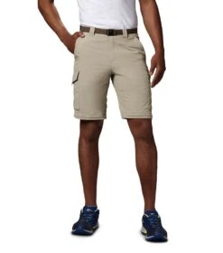 Columbia Silver Ridge Convertible Pant - Mens Fossil -Columbia Sale Store 1618890984 AM8004 160 3