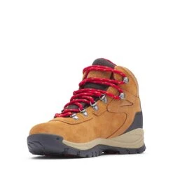 Columbia Newton Ridge Plus Waterproof Amped Hiking Boots - Womens Elk / Mountain Red -Columbia Sale Store 1618890984 BL4552 286 4