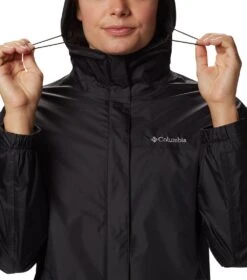 Columbia Arcadia II Waterproof Jacket - Womens Black -Columbia Sale Store 1618890991 RL2436 010 3