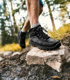 Columbia Newton Ridge Plus II Waterproof Hiking Boots - Wide Fit - Mens Black / Black -Columbia Sale Store 1618891000 1594732 011 10