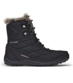 Columbia Minx Shorty III Insulated Winter Boots - Womens Black / Pebble