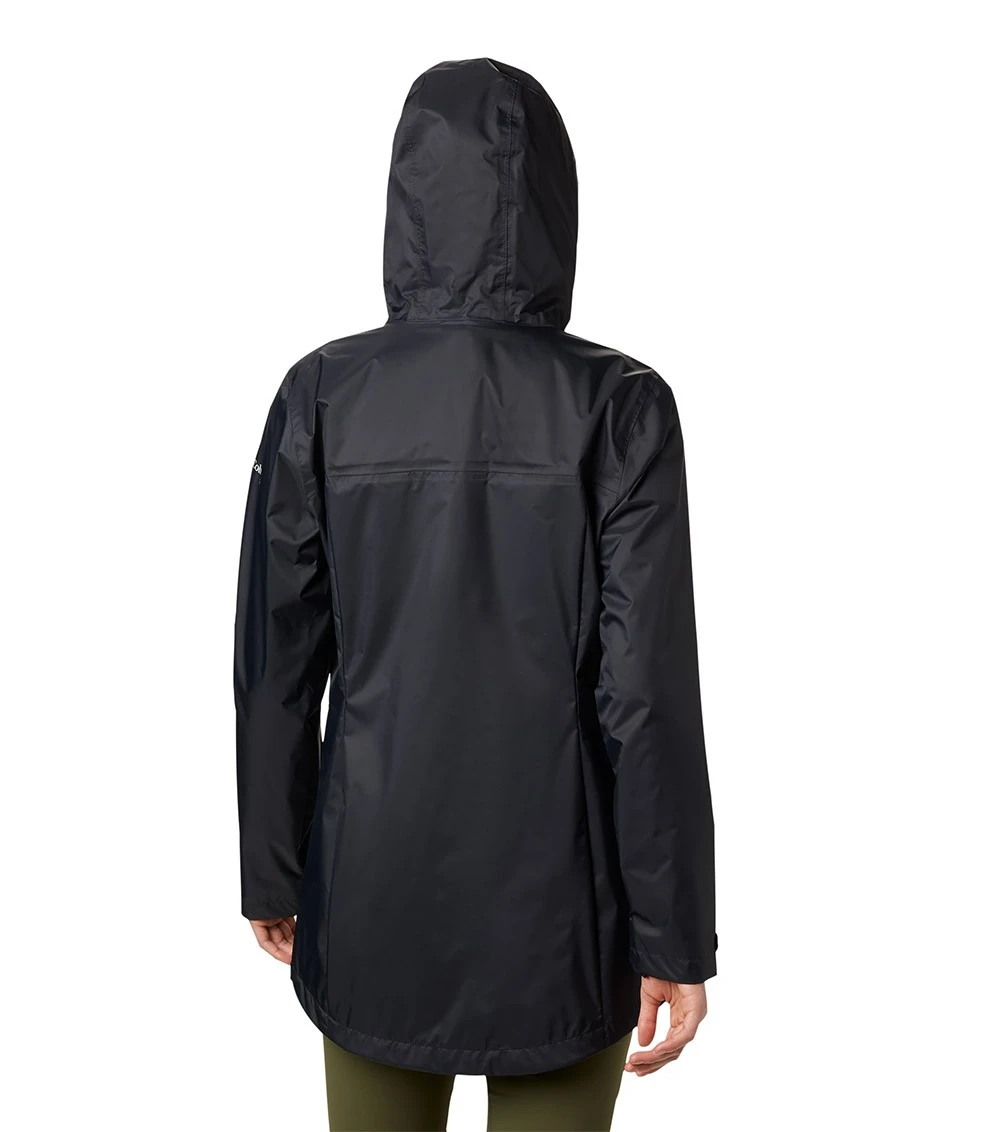 Columbia Arcadia Casual Rain Jacket - Womens Black 2 Columbia Arcadia Casual Rain Jacket - Womens Black - Image 2