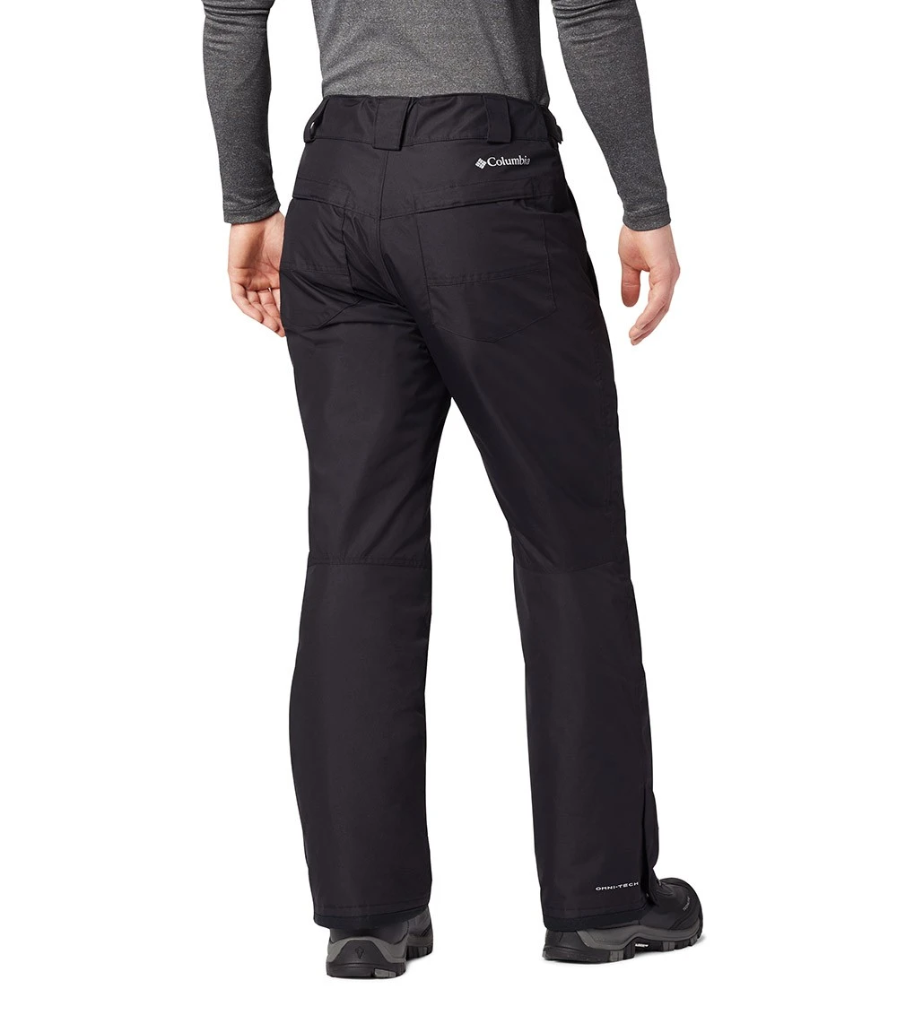 Columbia Bugaboo II Insulated Ski Pant - Mens Black 2 Columbia Bugaboo II Insulated Ski Pant - Mens Black - Image 2