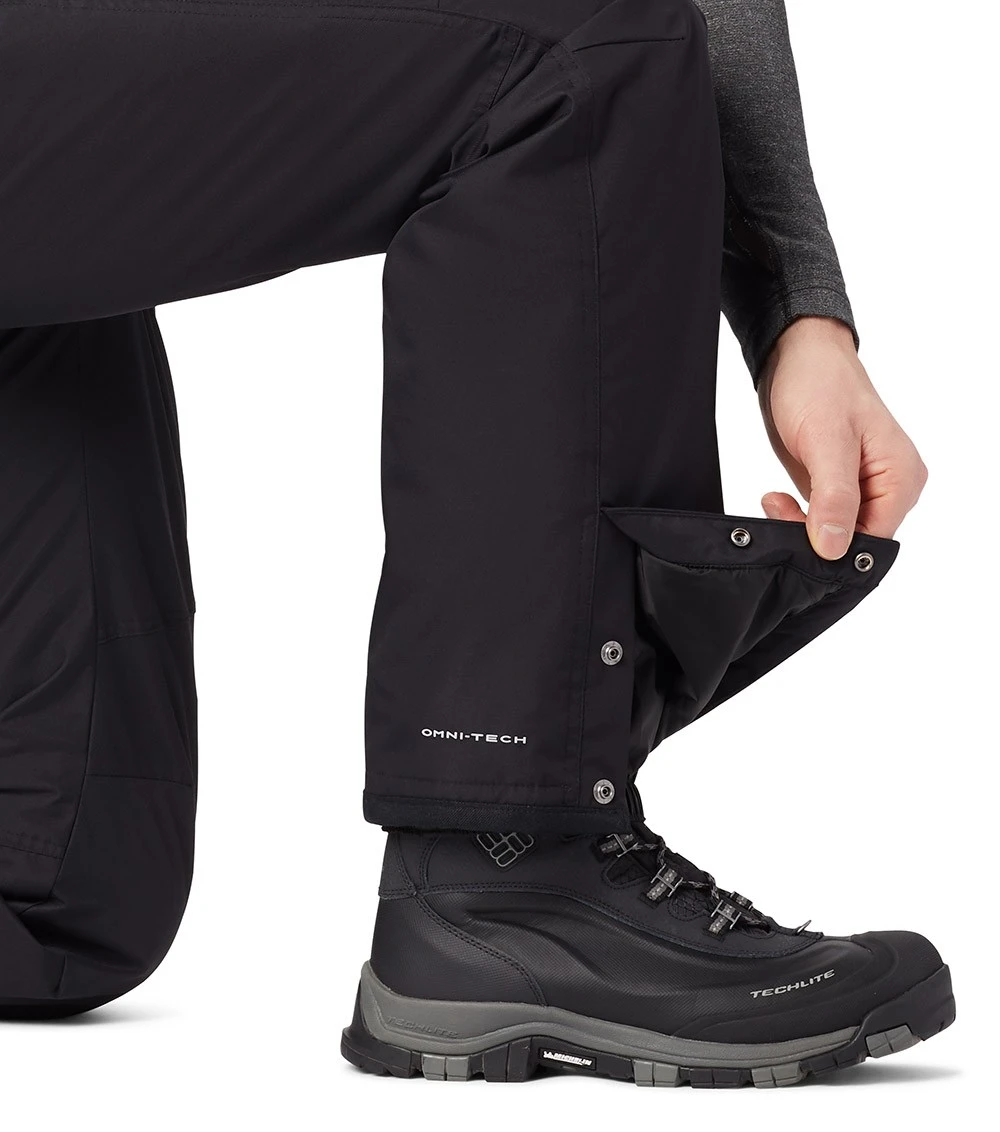Columbia Bugaboo II Insulated Ski Pant - Mens Black 5 Columbia Bugaboo II Insulated Ski Pant - Mens Black - Image 5