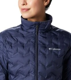 Columbia Delta Ridge Down Insulated Jacket - Womens Nocturnal -Columbia Sale Store 1618891083 1875921 466 3