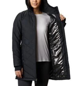 Columbia Heavenly Long Hooded Jacket - Womens Black -Columbia Sale Store 1636109769 1738161 010 5