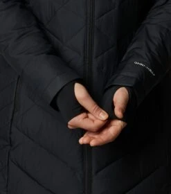 Columbia Heavenly Long Hooded Jacket - Womens Black -Columbia Sale Store 1636109770 1738161 010 6