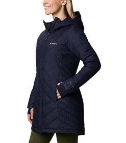 Columbia Heavenly Long Hooded Jacket - Womens Nocturnal -Columbia Sale Store 1636109777 1738161 472 3
