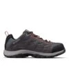 Columbia Crestwood Low Waterproof Hiking Shoes - Mens Graphite / Dark Adobe