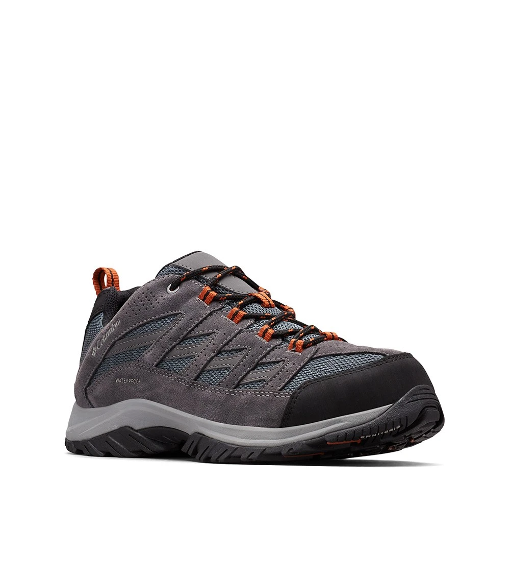 Columbia Crestwood Waterproof Hiking Shoes - Wide Fit - Mens Graphite / Dark Adobe 2 Columbia Crestwood Waterproof Hiking Shoes - Wide Fit - Mens Graphite / Dark Adobe - Image 2