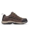 Columbia Crestwood Waterproof Hiking Shoes - Wide Fit - Mens Mud / Squash
