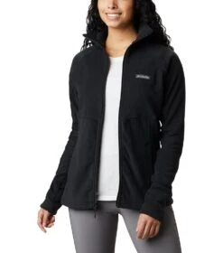 Columbia Basin Trail II Full Zip Fleece Jacket - Womens Black