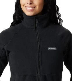 Columbia Basin Trail II Full Zip Fleece Jacket - Womens Black -Columbia Sale Store 1636110234 1918801 010 4