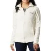 Columbia Basin Trail II Full Zip Fleece Jacket - Womens Chalk