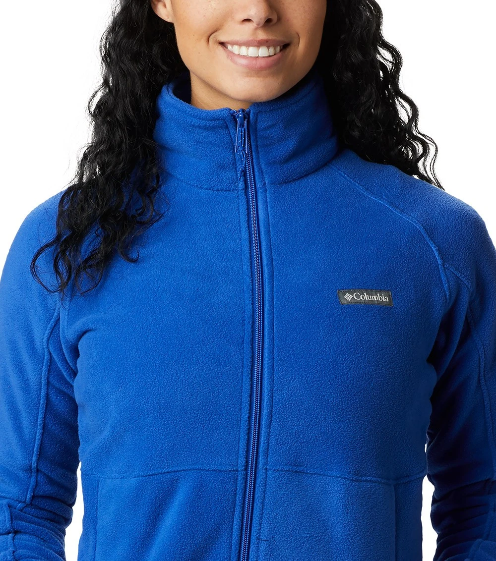 Columbia Basin Trail II Full Zip Fleece Jacket - Womens Lapis Blue 4 Columbia Basin Trail II Full Zip Fleece Jacket - Womens Lapis Blue - Image 4