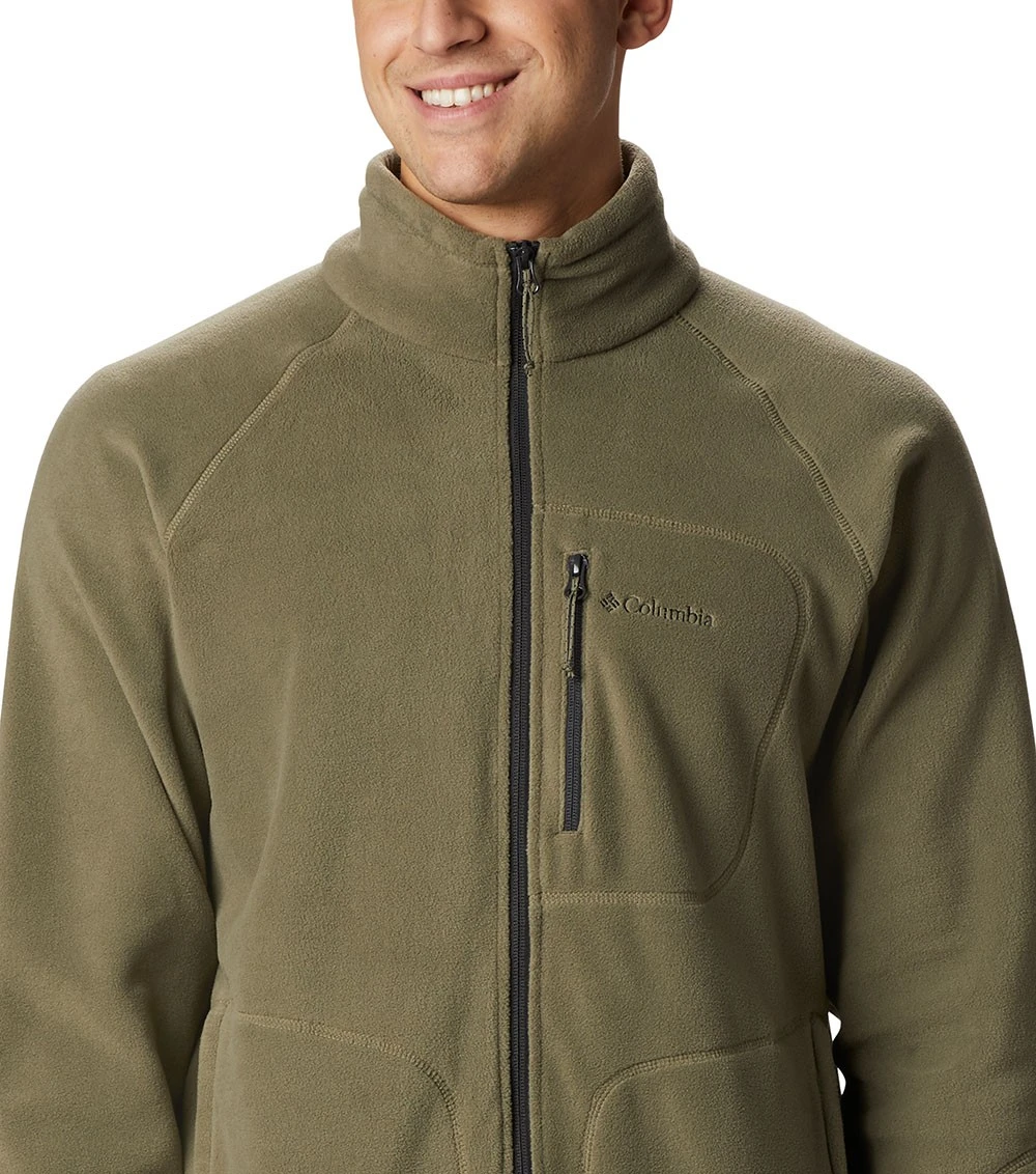 Columbia Fast Trek II Full Zip Fleece Jacket - Mens Stone Green 4 Columbia Fast Trek II Full Zip Fleece Jacket - Mens Stone Green - Image 4
