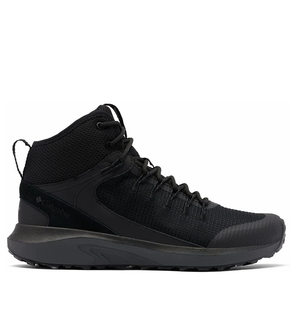 Columbia Trailstorm Waterproof Mid Shoes - Mens Black / Dark Grey 1 Columbia Trailstorm Waterproof Mid Shoes - Mens Black / Dark Grey