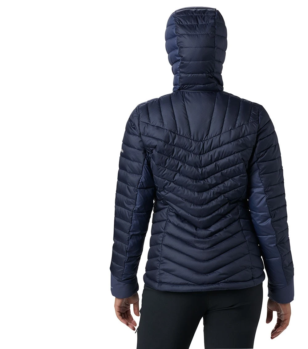 Columbia Windgates Hooded Insulated Jacket - Womens Dark Nocturnal 2 Columbia Windgates Hooded Insulated Jacket - Womens Dark Nocturnal - Image 2