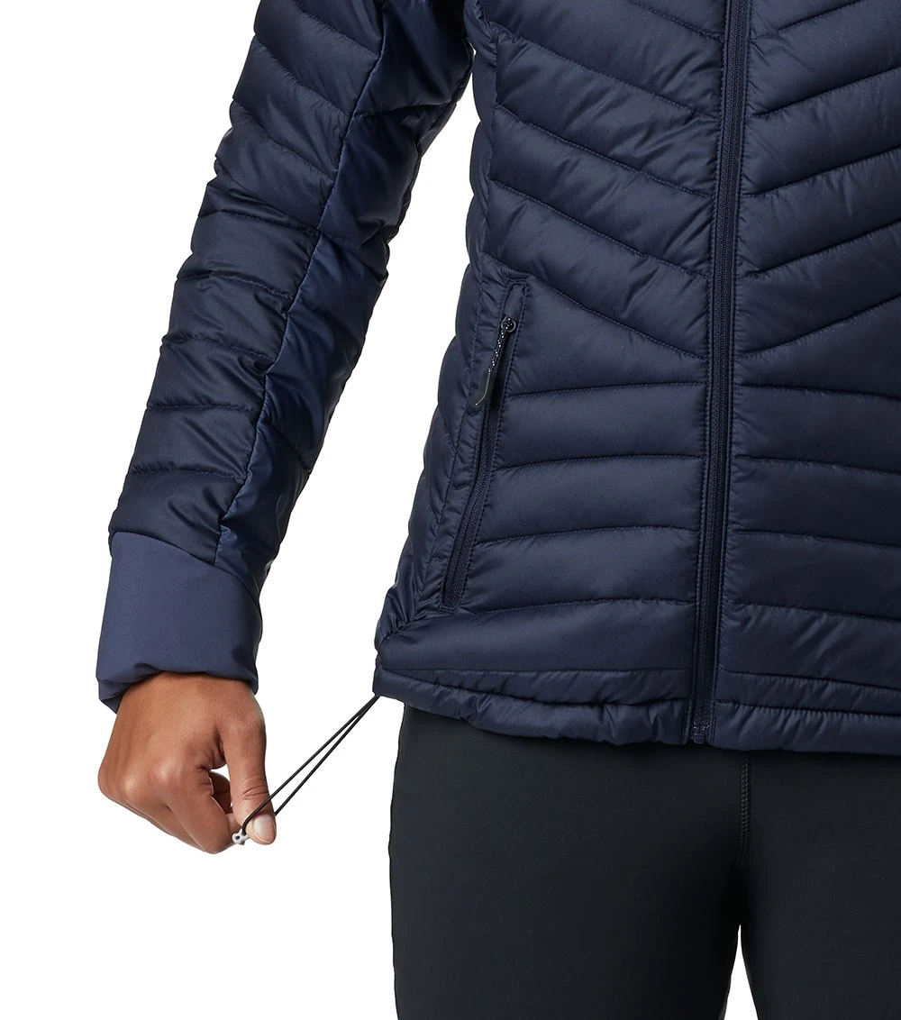 Columbia Windgates Hooded Insulated Jacket - Womens Dark Nocturnal 4 Columbia Windgates Hooded Insulated Jacket - Womens Dark Nocturnal - Image 4