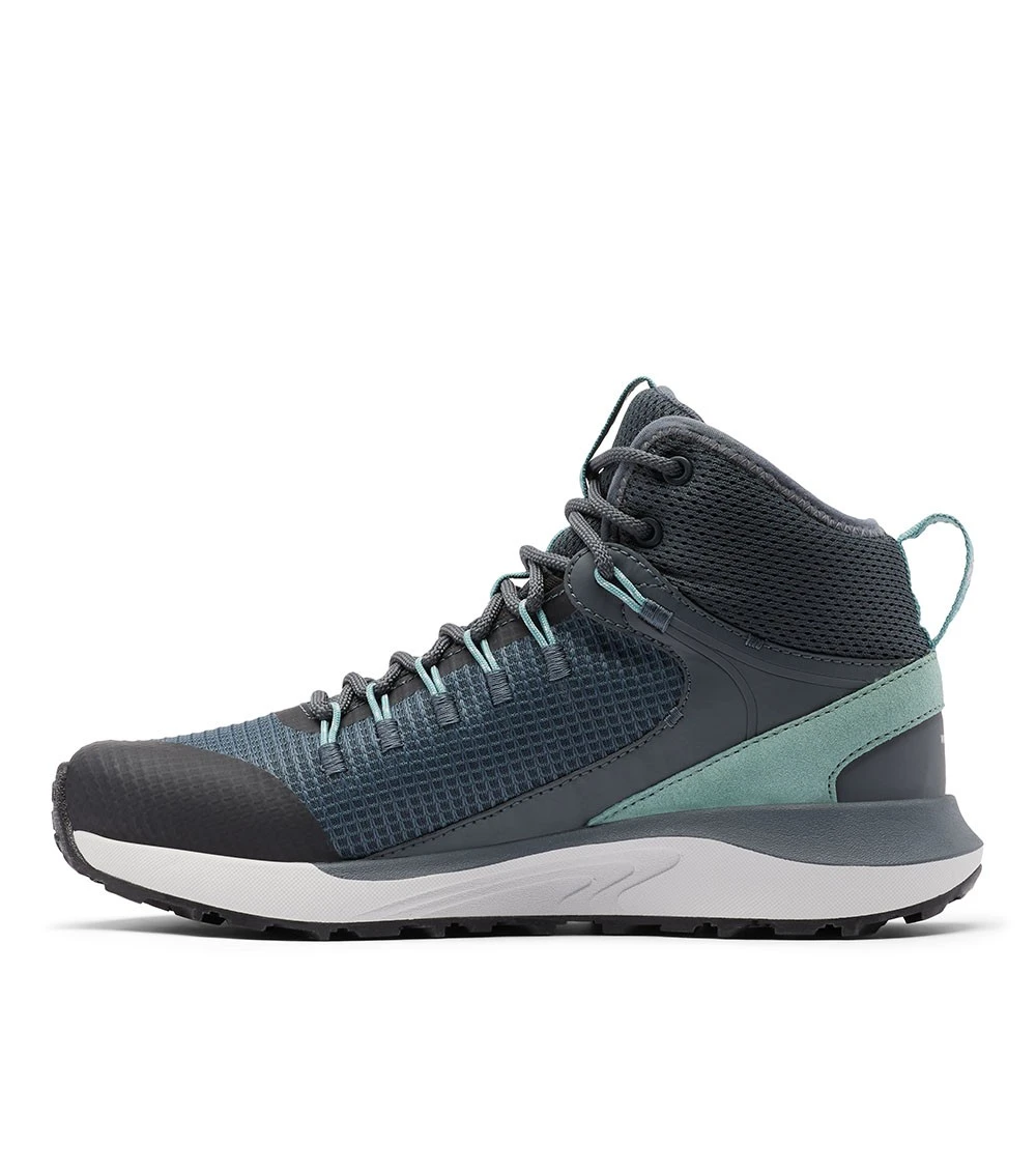 Columbia Trailstorm Waterproof Mid Shoes - Womens Graphite / Dusty Green 3 Columbia Trailstorm Waterproof Mid Shoes - Womens Graphite / Dusty Green - Image 3