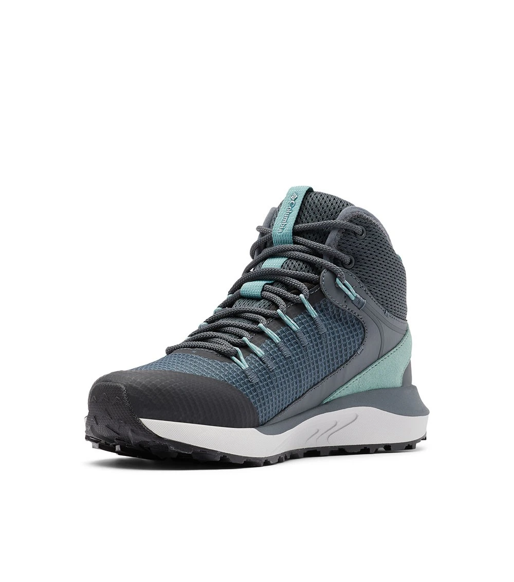 Columbia Trailstorm Waterproof Mid Shoes - Womens Graphite / Dusty Green 4 Columbia Trailstorm Waterproof Mid Shoes - Womens Graphite / Dusty Green - Image 4