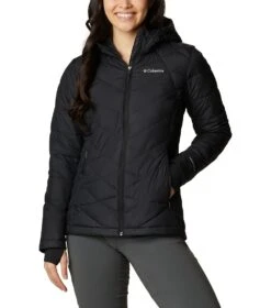 Columbia Heavenly Insulated Hooded Jacket - Womens Black