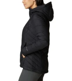 Columbia Heavenly Insulated Hooded Jacket - Womens Black -Columbia Sale Store 1651160558 WL0010 010 3