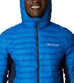 Columbia Powder Pass Insulated Jacket - Mens Bright Indigo / Collegiate Navy -Columbia Sale Store 1651675987 1773271 433 4