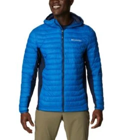 Columbia Powder Pass Insulated Jacket - Mens Bright Indigo / Collegiate Navy -Columbia Sale Store 1651675991 1773271 433 7