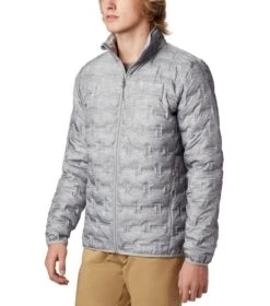 Columbia Delta Ridge Down Insulated Jacket - Mens Columbia Grey Heather