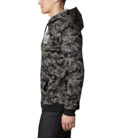 Columbia Columbia Logo Printed Hoodie - Mens Black Camo -Columbia Sale Store 1651676141 1911651 011 3
