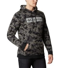 Columbia Columbia Logo Printed Hoodie - Mens Black Camo -Columbia Sale Store 1651676144 1911651 011 5