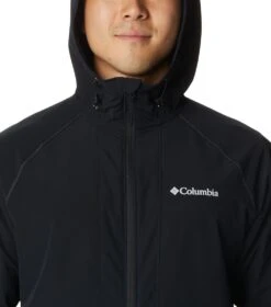 Columbia Tall Heights Hooded Softshell Jacket - Mens Black -Columbia Sale Store 1651676181 1975591 011 4