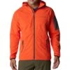 Columbia Tall Heights Hooded Softshell Jacket - Mens Red Quartz