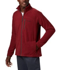 Columbia Fast Trek II Full Zip Fleece Jacket - Mens Red Jasper -Columbia Sale Store 1651683494 AM3039 665 3