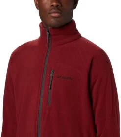 Columbia Fast Trek II Full Zip Fleece Jacket - Mens Red Jasper -Columbia Sale Store 1651683495 AM3039 665 4