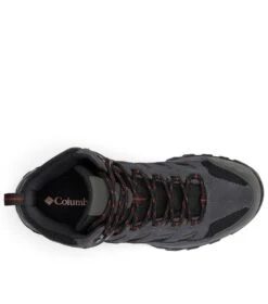 Columbia Crestwood Waterproof Mid Hiking Shoes - Wide Fit - Mens Black / Charcoal -Columbia Sale Store 1652198742 1765382 014 8