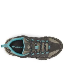 Columbia Crestwood Waterproof Low Hiking Shoe - Womens Kettle / Dark Grey -Columbia Sale Store 1652198761 1765411 006 8