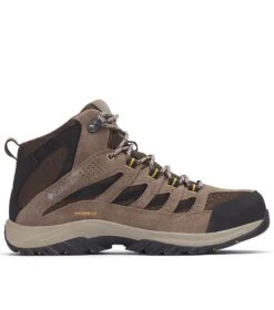 Columbia Crestwood Mid Waterproof Hiking Boots - Mens Cordovan / Squash