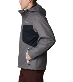 Columbia Tunnel Falls 3-in-1 Interchange Jacket - Mens City Grey / Black -Columbia Sale Store 1652442722 1960611 023 3