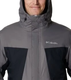 Columbia Tunnel Falls 3-in-1 Interchange Jacket - Mens City Grey / Black -Columbia Sale Store 1652442723 1960611 023 4