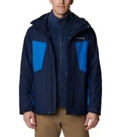 Columbia Tunnel Falls 3-in-1 Interchange Jacket - Mens Collegiate Navy / Bright Indigo -Columbia Sale Store 1652442739 1960611 464 9