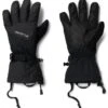 Columbia Bugaboo II Omni-Heat Ski Gloves - Womens Black Cross Dye / Black