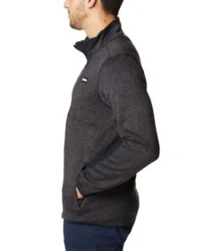 Columbia Sweater Weather Full Zip Fleece Jacket - Mens Black Heather -Columbia Sale Store 1656092851 1954101 010 3